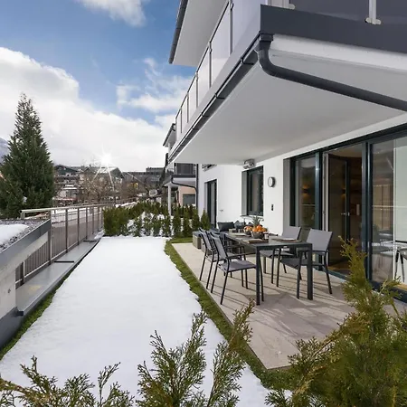 아파트 Familienwohnung Wildspitze 푸겐