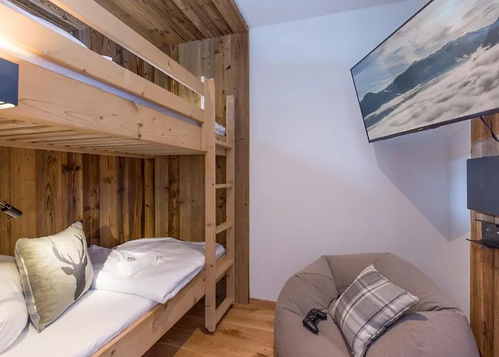 아파트 Familienwohnung Wildspitze 푸겐