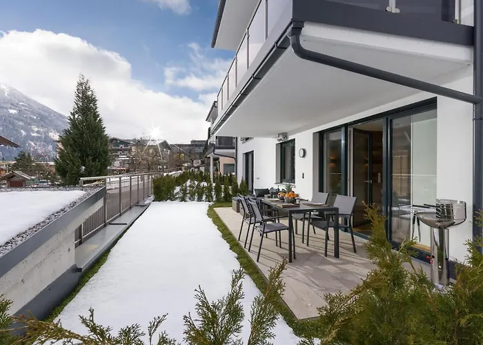 아파트 Familienwohnung Wildspitze 푸겐